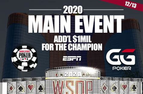 world series of poker 2020 standings